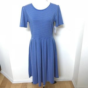 [Lularoe] Amelia Pleated Strip Dress